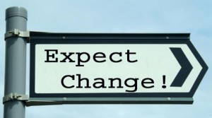 expect change
