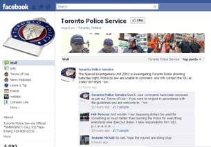 Toronto Police Service Facebook