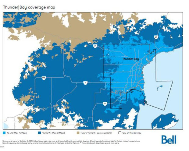 Bell Network in Thunder Bay Ontario