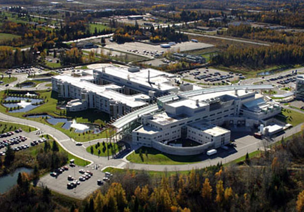 Thunder Bay Regional Health Sciences Centre - TBRHSC - Aerial View Northeast