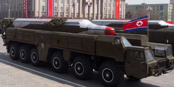 It has been confirmed that North Korea, transported two Musudan mid-range missiles by train to the east coast and loaded them on vehicles equipped with launch pads