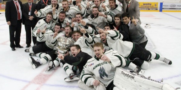 SIJHL Minnesota Wilderness Win 2013 Dudley Hewitt Cup