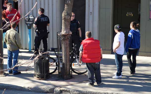 Police respond to assault call