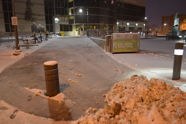 Winter Clings to Thunder Bay