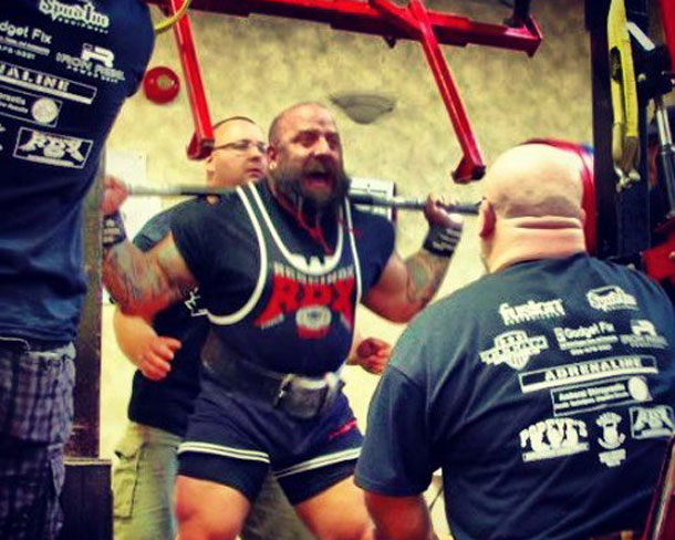 Dallas ‘The Punisher’ Hogan 1st in Power Lifting