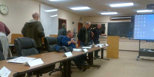 Emergency Meeting at Fire Hall this afternoon