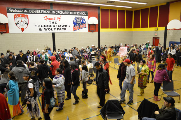 Pow wow drums and dancers celebrate Aboriginal Culture