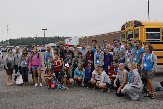 Camp Quality Northwest campers getting together