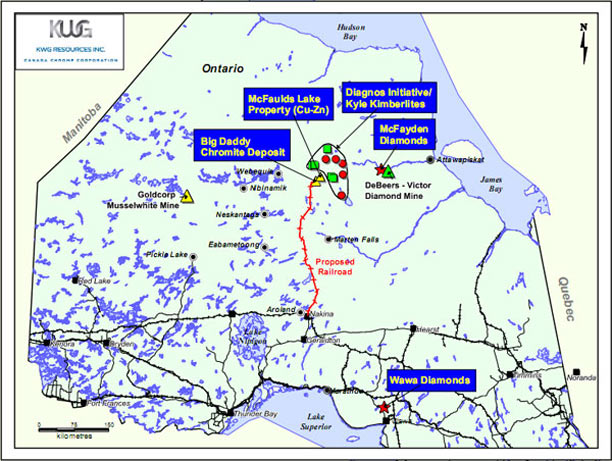 KWG Resources – Rail better than road for Ring of Fire