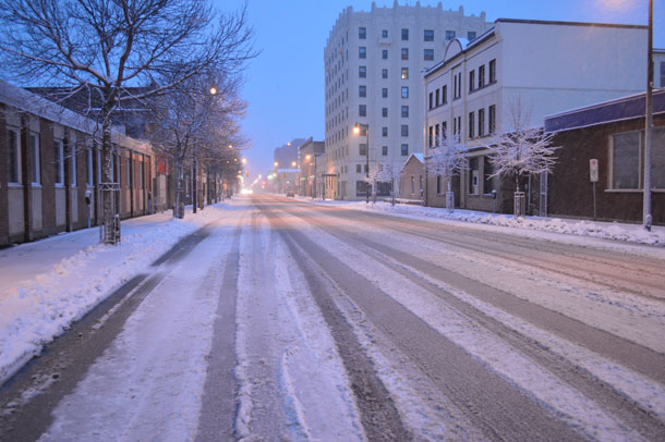Weather conditions impacting Thunder Bay