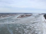 View of the river from this morning in Moose Creek