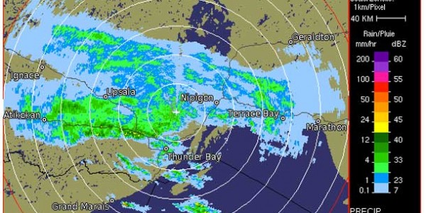 Environment Canada Radar Map 20:40EDT May 19 2013