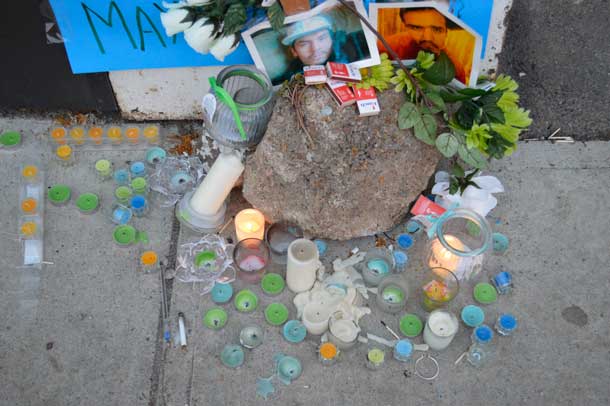 Friends and family gathered to remember