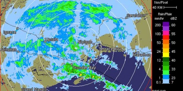 Weather Radar at 06:30EDT on May 20 2013