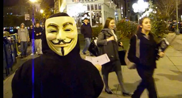 Anonymous seeks Internet Blackout