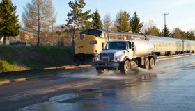 Kam River Park is getting a long over due clean up as city crews clean the roadways