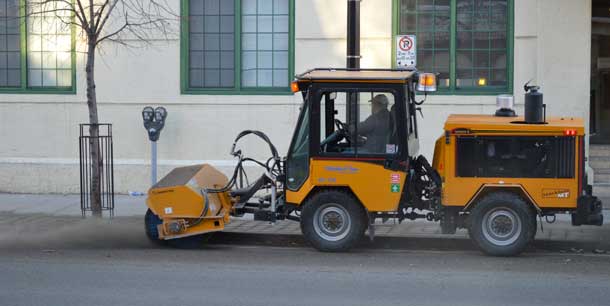 Street Sweeping in Full Swing