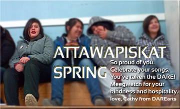 Attawapiskat “As Shannen said, ‘Never give up.’ ” – Chief Theresa Spence 
