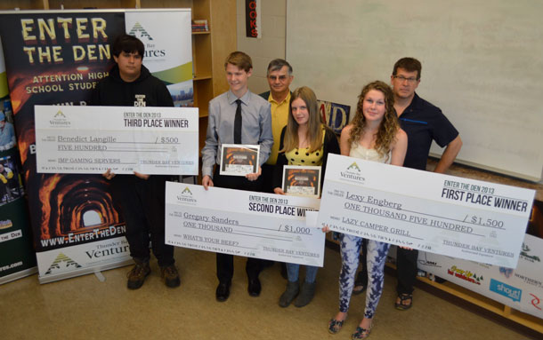 Enter the Den Winners
