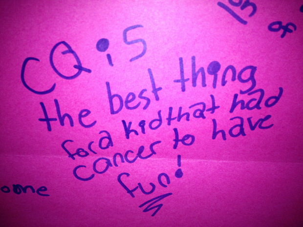 Camp Quality Blog – “CQ is the best thing for a kid that had cancer to have fun”