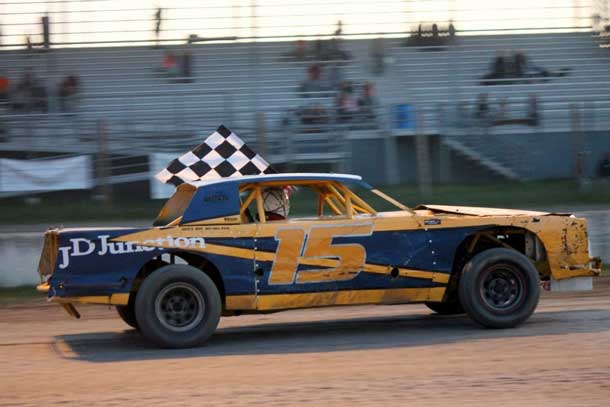Ron Westover claimed his second feature in a row in the Street Stocks