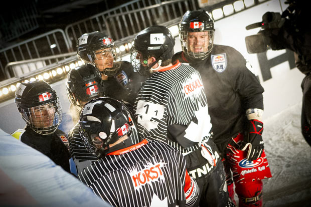 Red Bull Crushed Ice – Team Canada Crushing Competition 