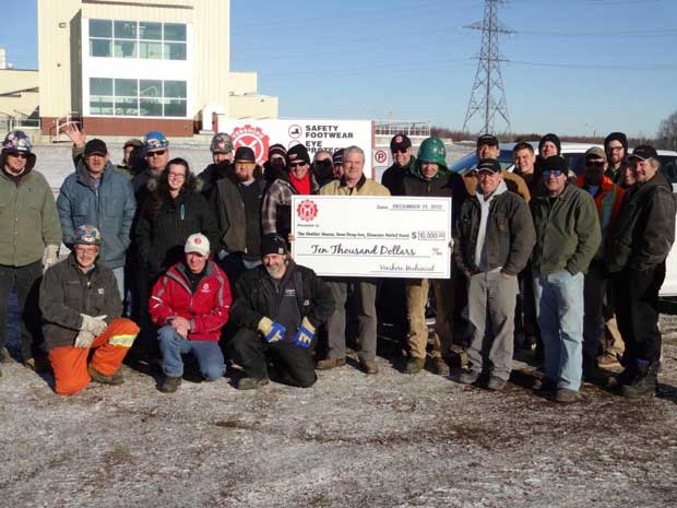 Local Workers and Local Business Owners Work Together to Help Make a Brighter Christmas