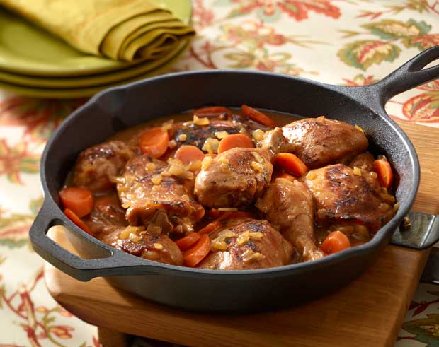 Keep going on a cool day with Chicken with Gingersnap sauce