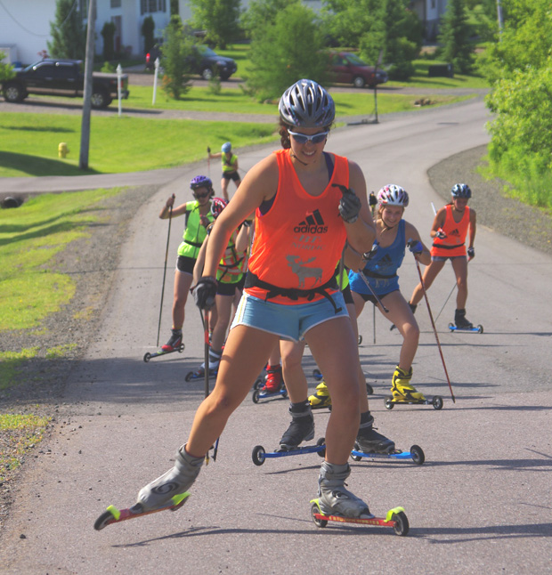 Skiing…..in this heat?