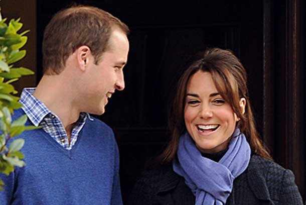 William and Kate as they head to the hospital - Photo Buckingham Palace