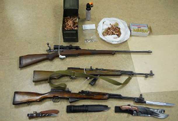 The RCMP have released images of firearms and other items seized in their operation in Rexton New Brunswick.