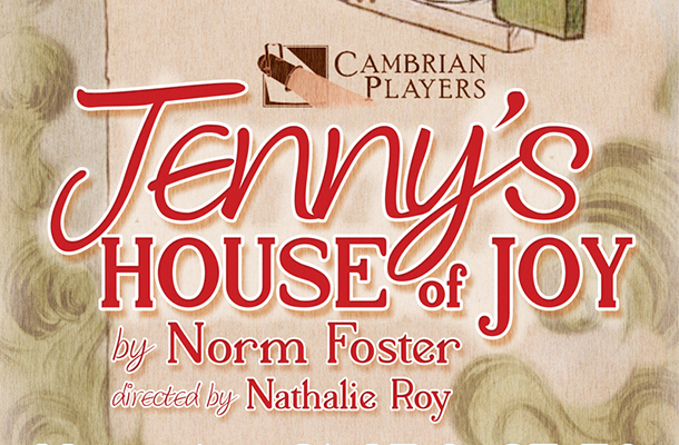 Jenny's House of Joy is sure to entertain local theatre goers.