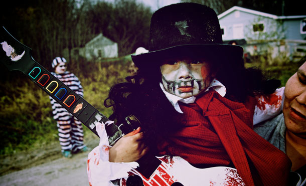 The creativity and fun of the Zombie Walk in Moose Factory and Moosenee