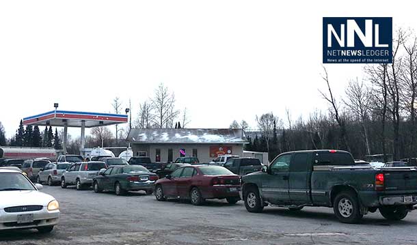Adding to headaches, a fuel shortage in Thunder Bay has lineups and confusion.