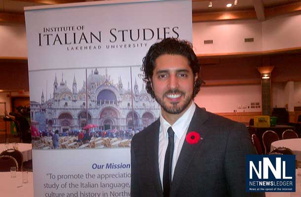 The Institute for Italian Studies presented Michael Ciufo at Italian Cultural Centre 