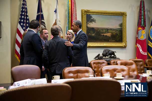 President Obama meets with the heads of High Tech Companies in the White House over NSA Snooping - Image The White House
