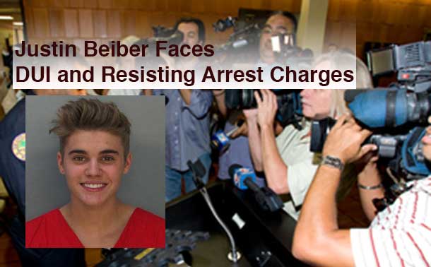 Justin Bieber faces charges in Florida