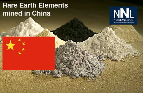 China controls 90 per cent of the rare earth elements mined on Earth