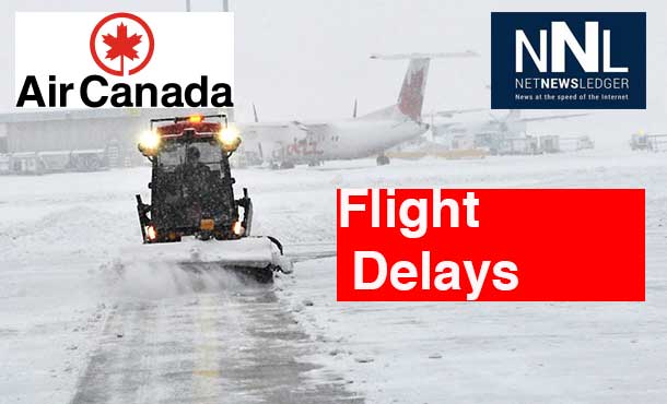 Air Canada says severe weather continues to impact the airline.