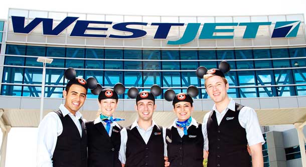 Westjet offers flights to Disney resorts and has updated the company's flight schedule.