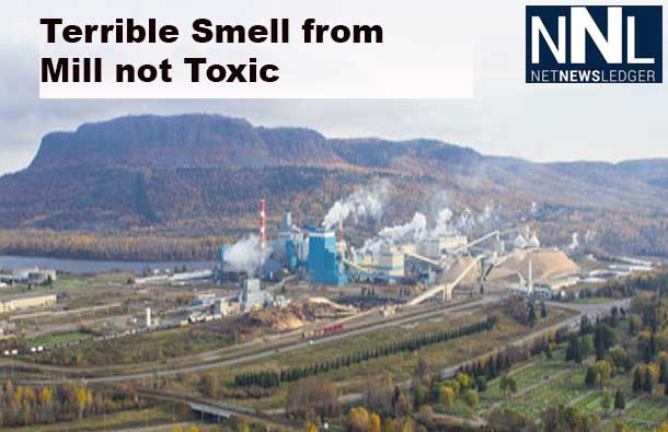 Thunder Bay South was engulfed in a terrible smell that has been traced to the Resolute Mill on Neebing Ave.