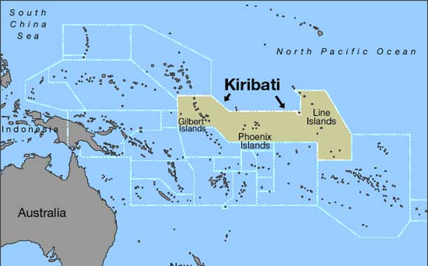 Kiribati Island is in danger of being submerged. Fiji says they will help the people of the island.