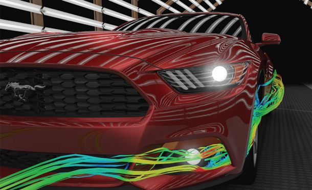Ford 2015 Mustang - Sleek and aerodynamic. Fifty looks fantastic on this iconic muscle car.