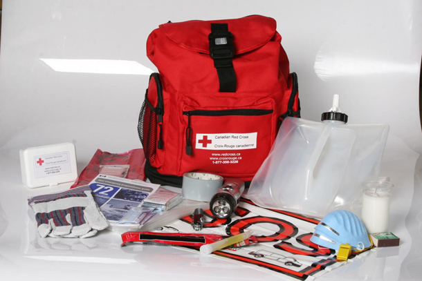 The Canadian Red Cross suggests a vehicle and home safety kit.