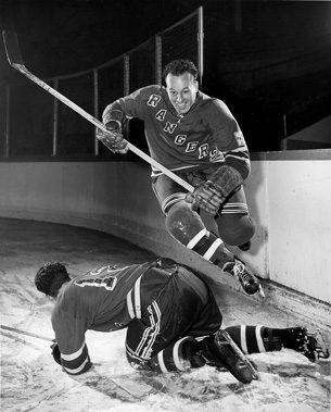 Edgar Laprade - NHL Hall of Fame Player William N. Jabobellis Image.