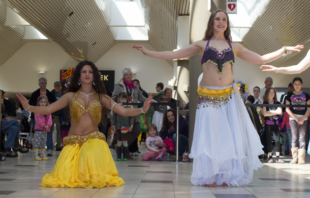 Dancers from the World Dance Centre thrilled the audience at Intercity Mall in Thunder Bay