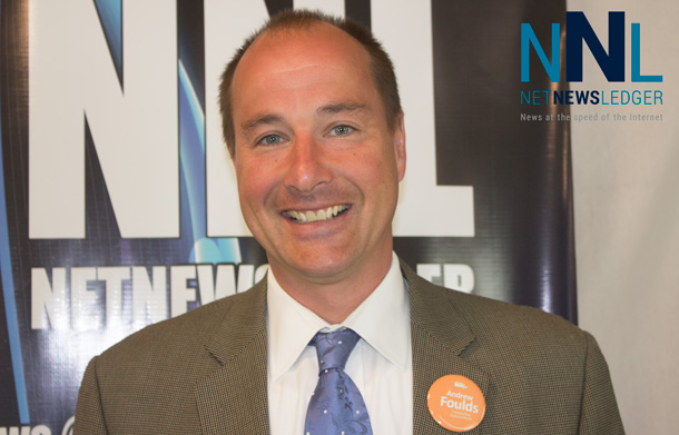 Andrew Foulds, NDP candidate Thunder Bay Superior North