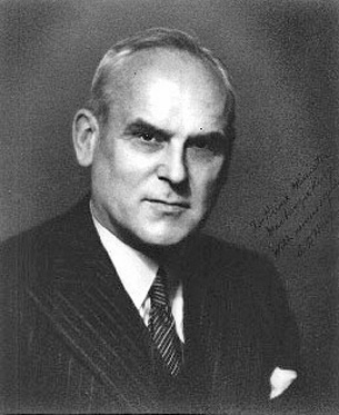 Hon. C. D. Howe, Canada's Minister of Munitions and Supply during World War 2 and the MP for Port Arthur
