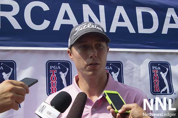 Wes Harmon talks about his minus seven round of golf at the PGA TOUR Canada Staal Foundation Open