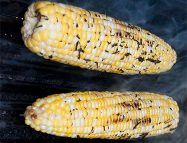 Grilling Corn